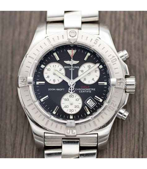 breitling watch chronometre certifie price|breitling chronomat colt.